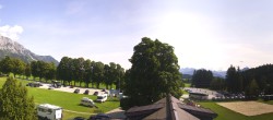 Archived image Webcam Camping Ramsau Beach (Schladming-Dachstein) 11:00