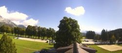Archived image Webcam Camping Ramsau Beach (Schladming-Dachstein) 11:00