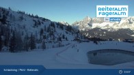 Archived image Webcam Reiteralm - View Reservoir 14:00