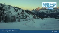 Archiv Foto Webcam Reiteralm - Blick auf den Speichersee 07:00