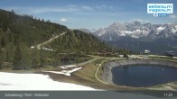 Archiv Foto Webcam Reiteralm - Blick auf den Speichersee 10:00