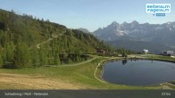 Archiv Foto Webcam Reiteralm - Blick auf den Speichersee 07:00