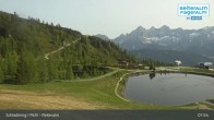 Archiv Foto Webcam Reiteralm - Blick auf den Speichersee 07:00