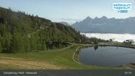 Archiv Foto Webcam Reiteralm - Blick auf den Speichersee 06:00