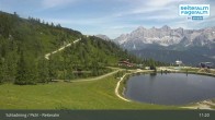 Archiv Foto Webcam Reiteralm - Blick auf den Speichersee 10:00