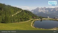 Archiv Foto Webcam Reiteralm - Blick auf den Speichersee 08:00