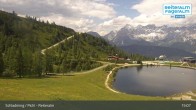 Archiv Foto Webcam Reiteralm - Blick auf den Speichersee 14:00