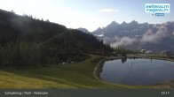 Archiv Foto Webcam Reiteralm - Blick auf den Speichersee 18:00