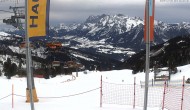 Archived image Webcam Hauser Kaibling, Styria - View towards Schladminger Tauern 13:00