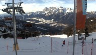 Archived image Webcam Hauser Kaibling, Styria - View towards Schladminger Tauern 13:00