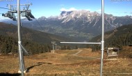 Archived image Webcam Hauser Kaibling, Styria - View towards Schladminger Tauern 09:00