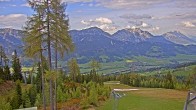 Archived image Webcam Hauser Kaibling - View towards valley Enns 17:00