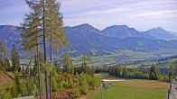 Archived image Webcam Hauser Kaibling - View towards valley Enns 07:00