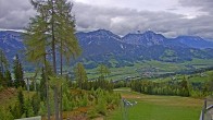 Archived image Webcam Hauser Kaibling - View towards valley Enns 11:00
