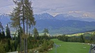 Archived image Webcam Hauser Kaibling - View towards valley Enns 15:00