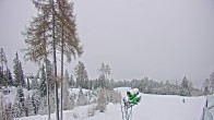 Archived image Webcam Hauser Kaibling - View towards valley Enns 13:00