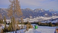 Archived image Webcam Hauser Kaibling - View towards valley Enns 09:00