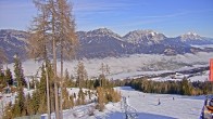 Archived image Webcam Hauser Kaibling - View towards valley Enns 11:00