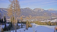 Archived image Webcam Hauser Kaibling - View towards valley Enns 13:00