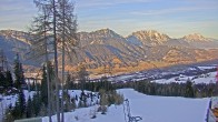 Archived image Webcam Hauser Kaibling - View towards valley Enns 15:00