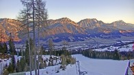 Archived image Webcam Hauser Kaibling - View towards valley Enns 07:00