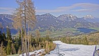 Archived image Webcam Hauser Kaibling - View towards valley Enns 15:00