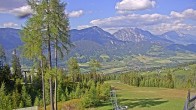 Archiv Foto Webcam Hauser Kaibling - Blick ins Ennstal 15:00