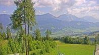 Archived image Webcam Hauser Kaibling - View towards valley Enns 09:00