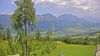 Archived image Webcam Hauser Kaibling - View towards valley Enns 11:00