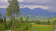 Archived image Webcam Hauser Kaibling - View towards valley Enns 15:00