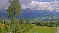 Archived image Webcam Hauser Kaibling - View towards valley Enns 09:00