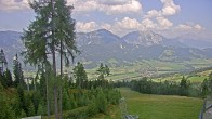 Archiv Foto Webcam Hauser Kaibling - Blick ins Ennstal 13:00