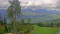 Archived image Webcam Hauser Kaibling - View towards valley Enns 17:00