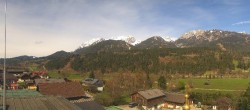 Archived image Webcam View from hotel Herrschaftstaverne (Haus im Ennstal, Styria) 09:00