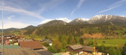 Archived image Webcam View from hotel Herrschaftstaverne (Haus im Ennstal, Styria) 09:00