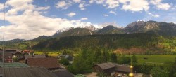 Archived image Webcam View from hotel Herrschaftstaverne (Haus im Ennstal, Styria) 11:00