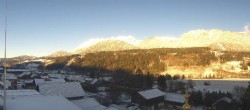 Archived image Webcam View from hotel Herrschaftstaverne (Haus im Ennstal, Styria) 09:00