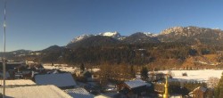 Archived image Webcam View from hotel Herrschaftstaverne (Haus im Ennstal, Styria) 13:00