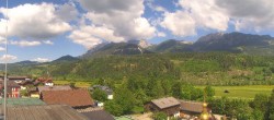 Archiv Foto Webcam Blick vom Hotel Herrschaftstaverne (Haus im Ennstal, Steiermark) 09:00