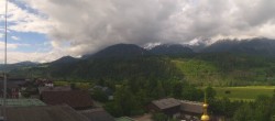 Archiv Foto Webcam Blick vom Hotel Herrschaftstaverne (Haus im Ennstal, Steiermark) 13:00