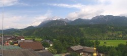 Archiv Foto Webcam Blick vom Hotel Herrschaftstaverne (Haus im Ennstal, Steiermark) 09:00