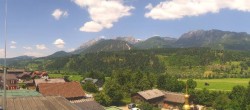 Archived image Webcam View from hotel Herrschaftstaverne (Haus im Ennstal, Styria) 11:00