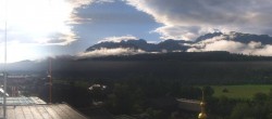 Archiv Foto Webcam Blick vom Hotel Herrschaftstaverne (Haus im Ennstal, Steiermark) 17:00