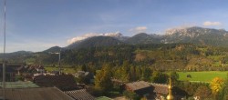 Archiv Foto Webcam Blick vom Hotel Herrschaftstaverne (Haus im Ennstal, Steiermark) 13:00
