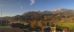 Archived image Webcam View from hotel Herrschaftstaverne (Haus im Ennstal, Styria) 12:00