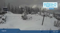 Archived image Webcam View towards the Fageralm in the Schladming-Dachstein region (Styria) 12:00