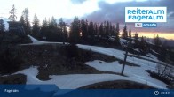 Archived image Webcam View towards the Fageralm in the Schladming-Dachstein region (Styria) 00:00