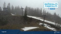 Archived image Webcam View towards the Fageralm in the Schladming-Dachstein region (Styria) 07:00