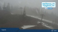 Archived image Webcam View towards the Fageralm in the Schladming-Dachstein region (Styria) 12:00