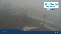 Archived image Webcam View towards the Fageralm in the Schladming-Dachstein region (Styria) 14:00